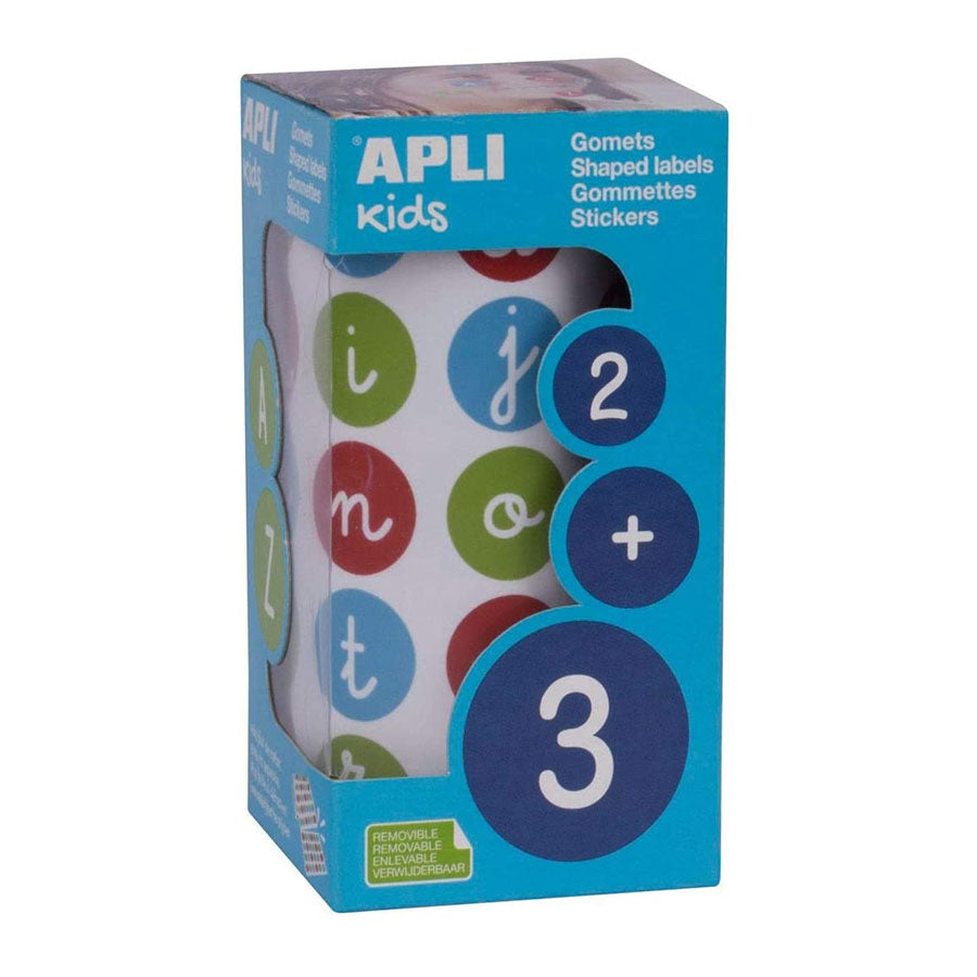 Gommettes - Alphabet Minuscules Ø 20 mm