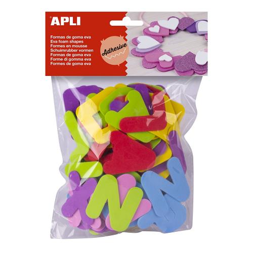Lettres adhésives en mousse EVA