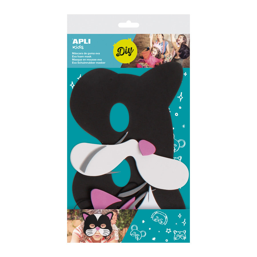 Masque de chat en mousse EVA