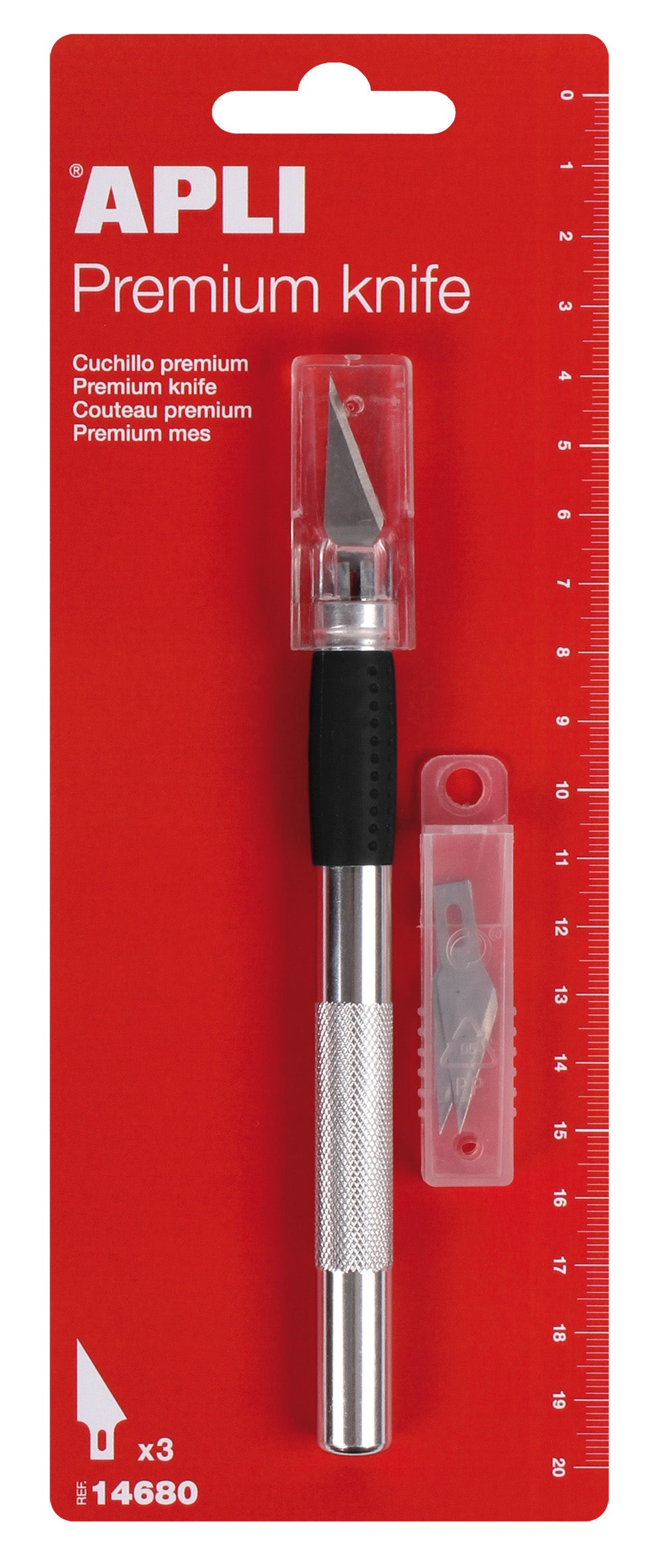 Couteau de précision PREMIUM + 3 recharges