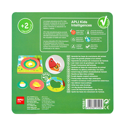 Puzzle à emboitement - Poule