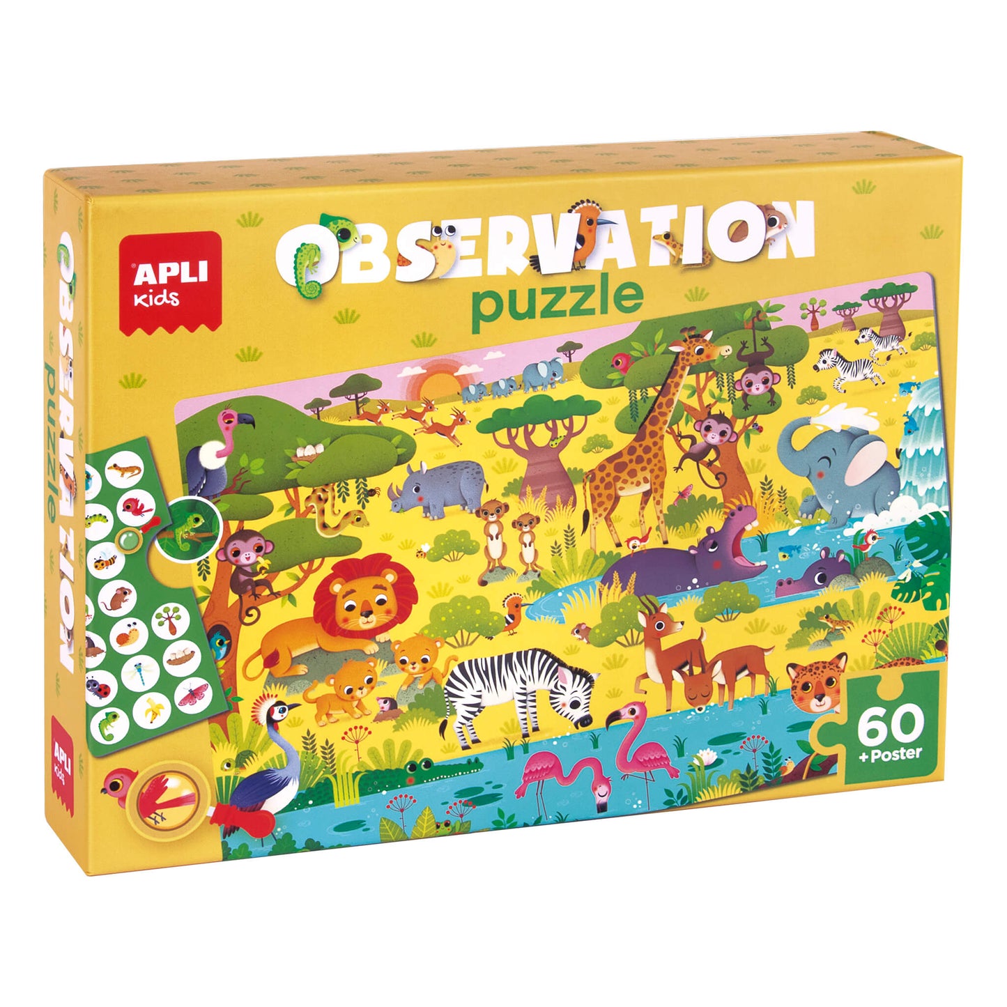 Puzzle OBSERVATION Junior - LA SAVANE