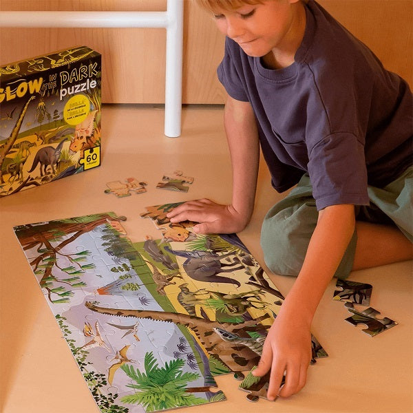 Puzzles GLOW IN THE DARK - DINOSAURES