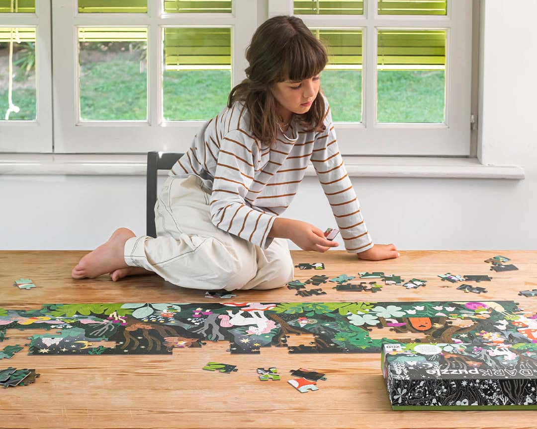 Puzzle Glow in the dark - La forêt magique