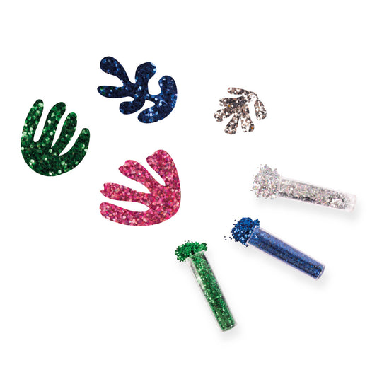 Paillettes métalliques biodégradables