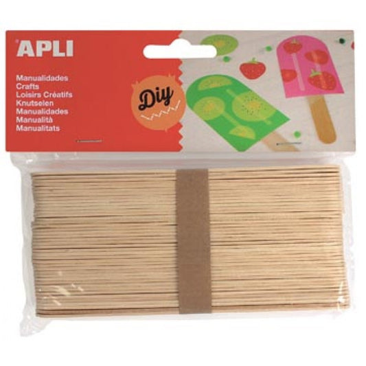 Batonnets en bois naturel 18 mm