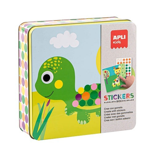 Jeu de gommettes - Tortue