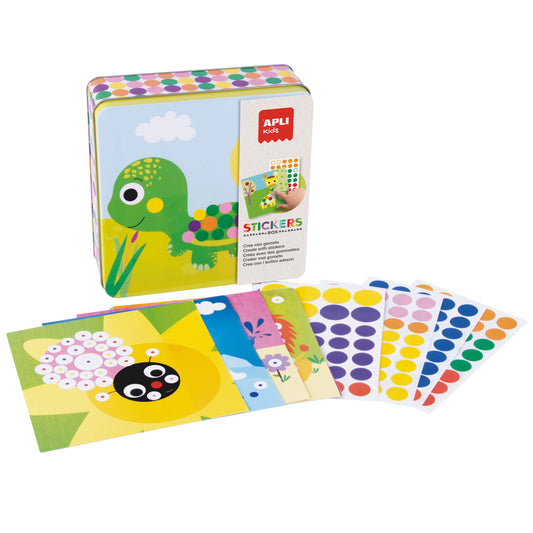 Jeu de gommettes - Tortue