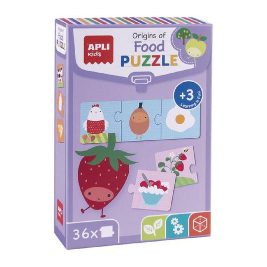 Puzzle - L'origine des aliments