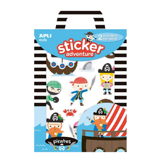 Jeu de gommettes Sticker Adventure - Pirates