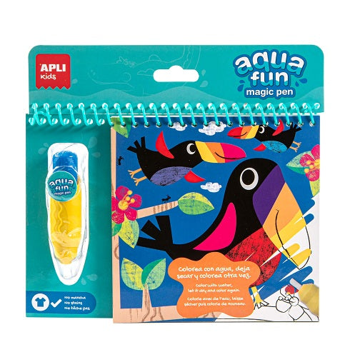 Bloc de coloriage à l’eau - Jungle