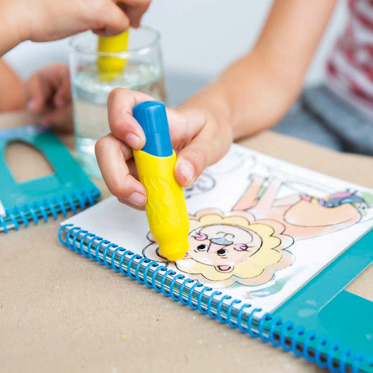 Bloc de coloriage à l’eau - Jungle