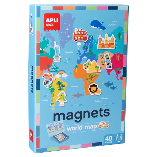 Magnet - World map