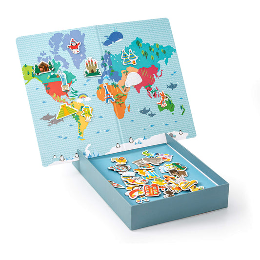 Magnet - World map