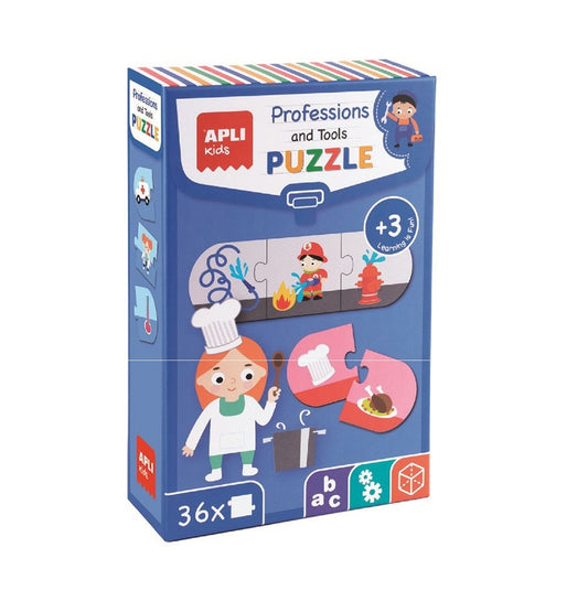 Puzzle - Les professions et leurs outils