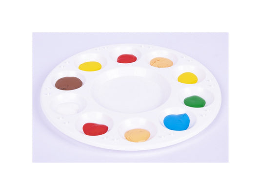 Palette en plastique pour peinture