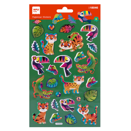 Stickers -  Animaux de la jungle
