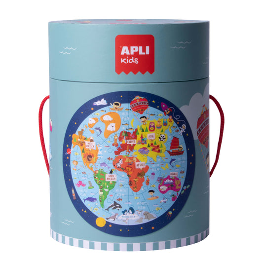 Puzzle CIRCULAIRE - MAP MONDE