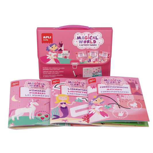 Mallette d'activity book - Monde magique