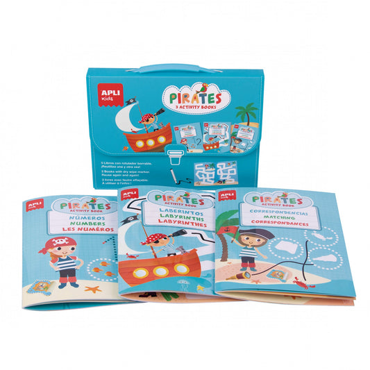 Mallette d'activity book - Pirates