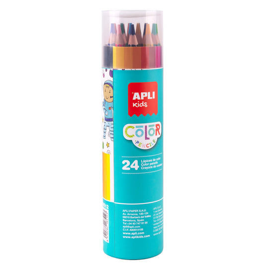 Crayons de couleurs - boîte de 24 u.