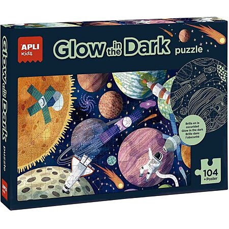 Puzzle GLOW IN THE DARK - SYSTEME SOLAIRE