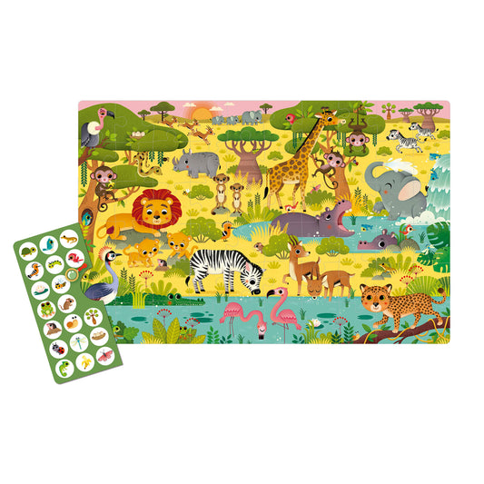 Puzzle OBSERVATION Junior - LA SAVANE