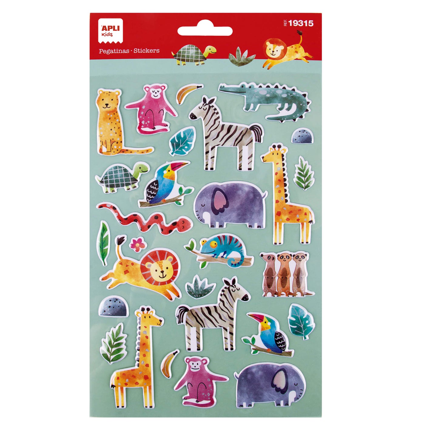 Stickers Maxi - Animaux sauvages