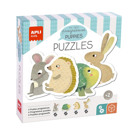 Puzzle progressif my first - Bébés Animaux