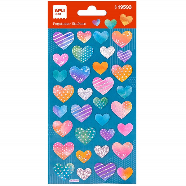 Stickers - Cœurs Holographiques