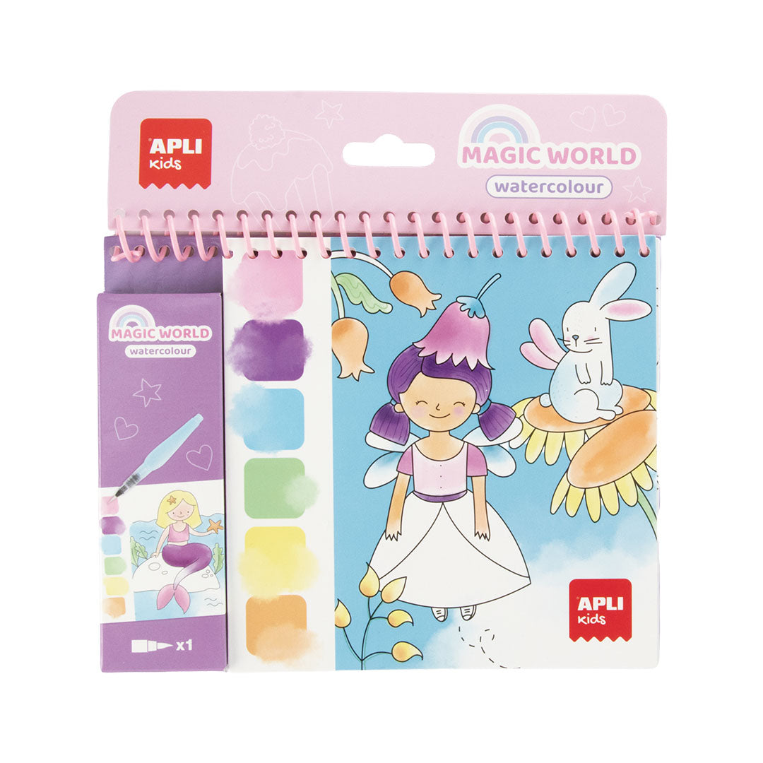 Bloc de peinture aquarelle - Magic World