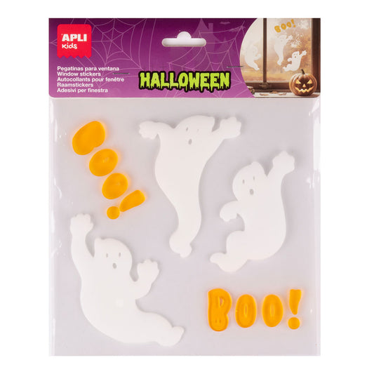 HALLOWEEN - Autocollants pour vitre à la gelée - Fantômes