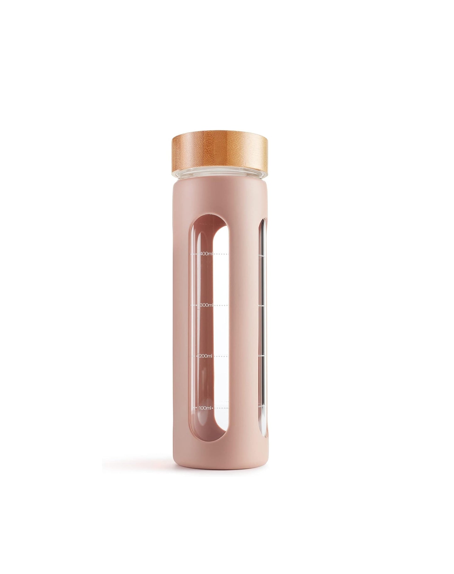 Gourde en verre recyclable - Rose 600 ml