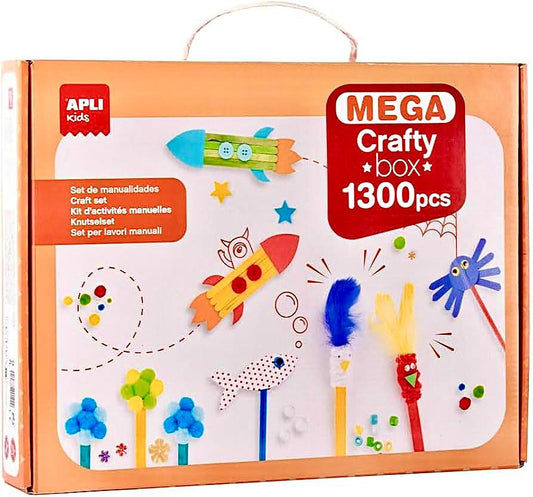 MEGA CRAFTY BOX 1300 Pièces